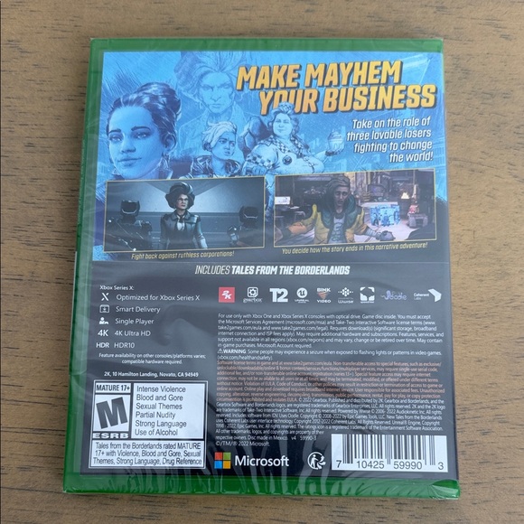 New Tales from the Borderlands Deluxe Edition for Xbox Series X / Xbox One New - Picture 2 of 2